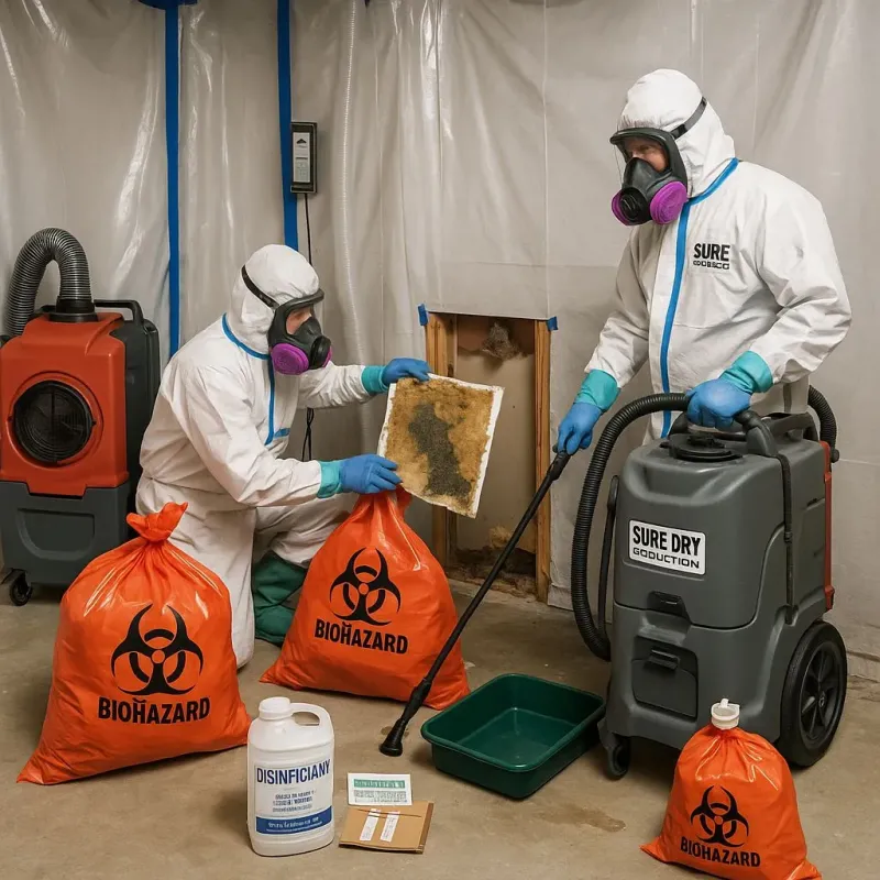 Contaminated Water Handling Protocols process in Hutchinson, MN