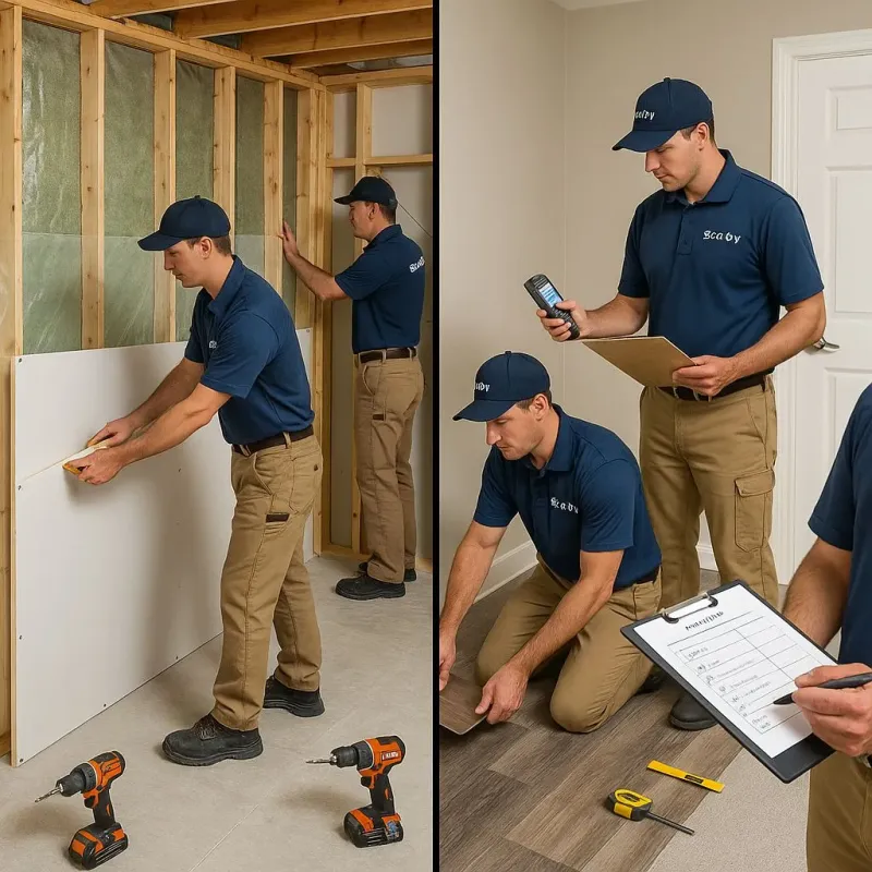 Repairs and Reconstruction process in Hutchinson, MN