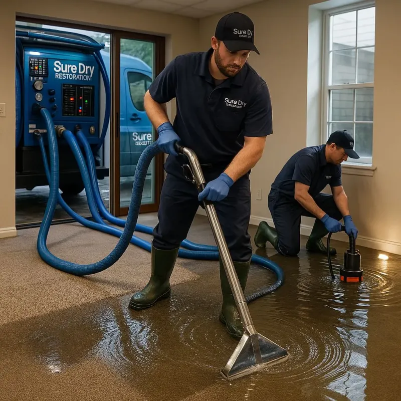 Water Extraction and Removal process in Hutchinson, MN